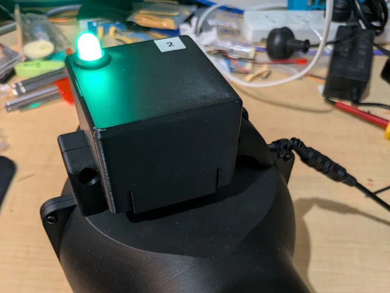 Smart Servo Blast Gate Cover