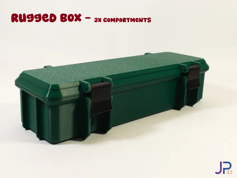 Rugged box – 3x compartments