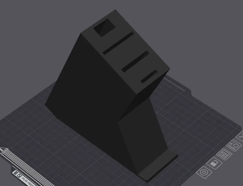 Knife Block (Cutco Knives) with Phone Stand