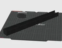 0.6mm nozzle, 0.3mm layer, 3 walls, 0% infill