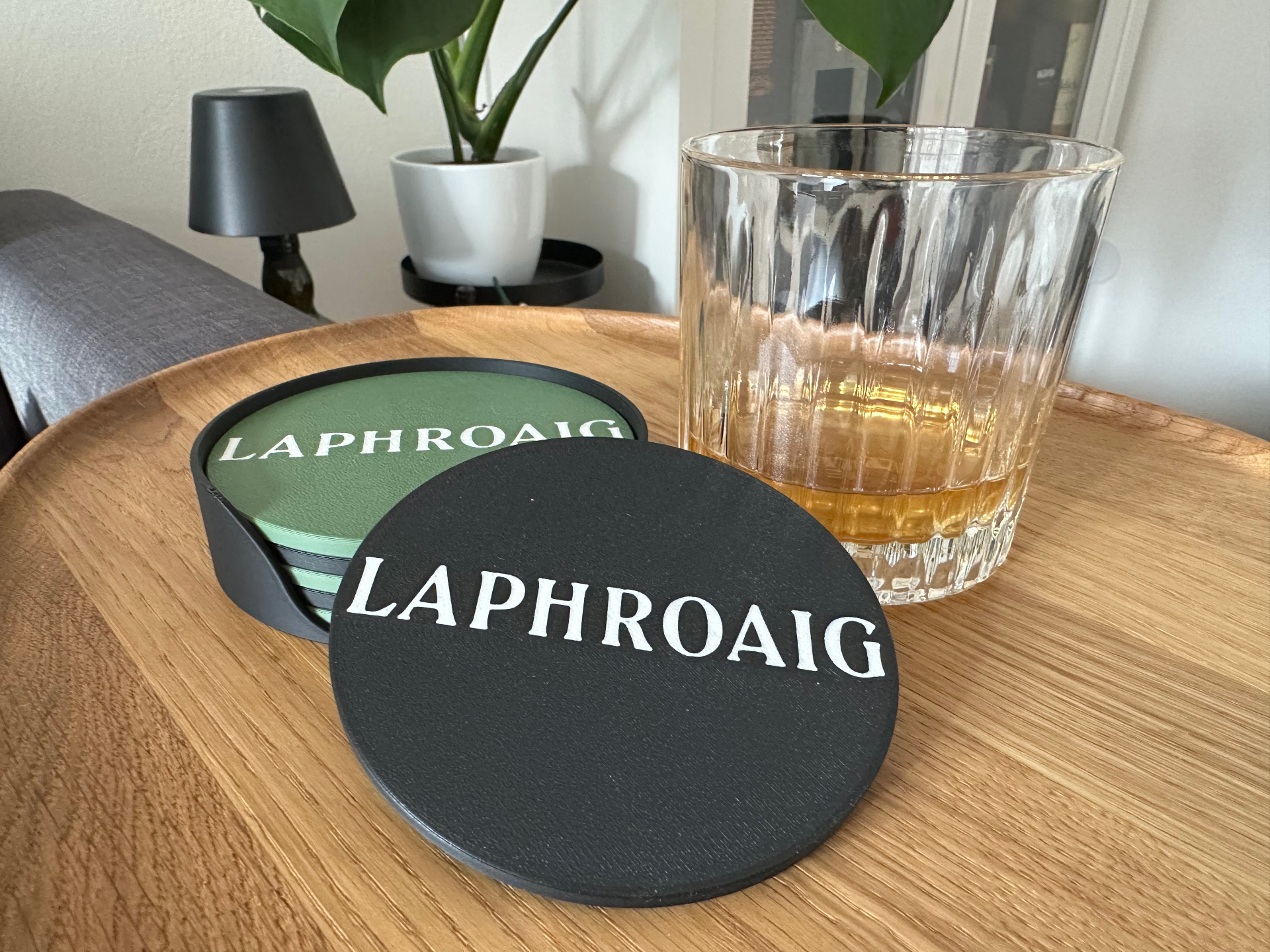 Laphroaig Whisky Coaster