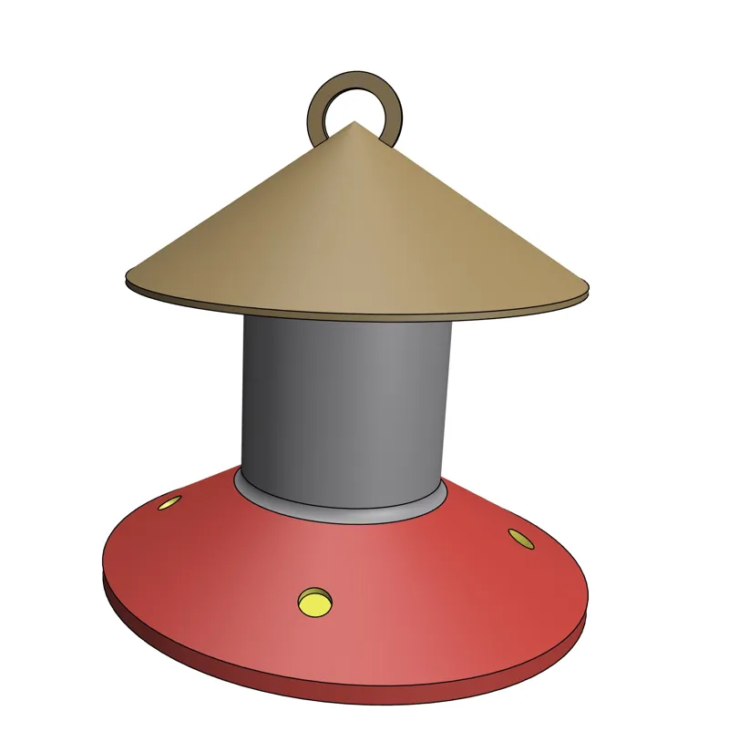 Hummingbird Decorative Bird Feeder - Pine Makers