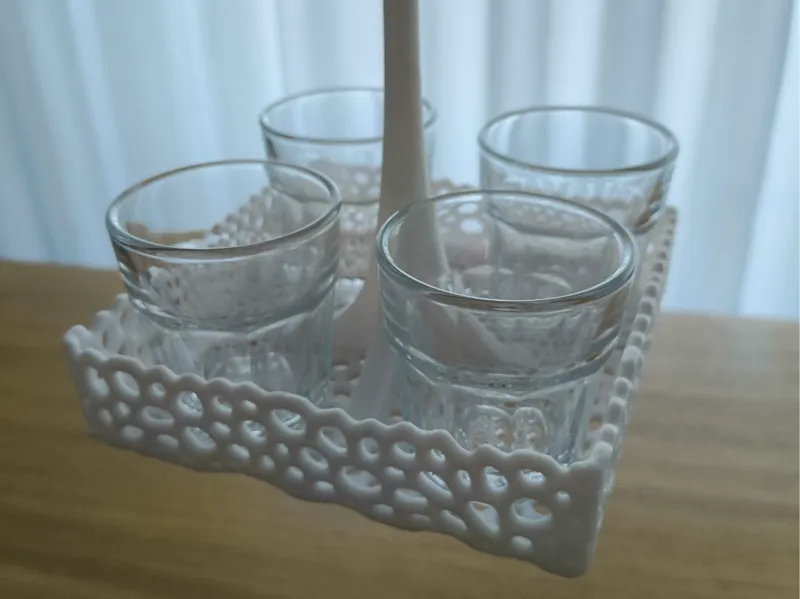 Voronoi Small Glasses Basket