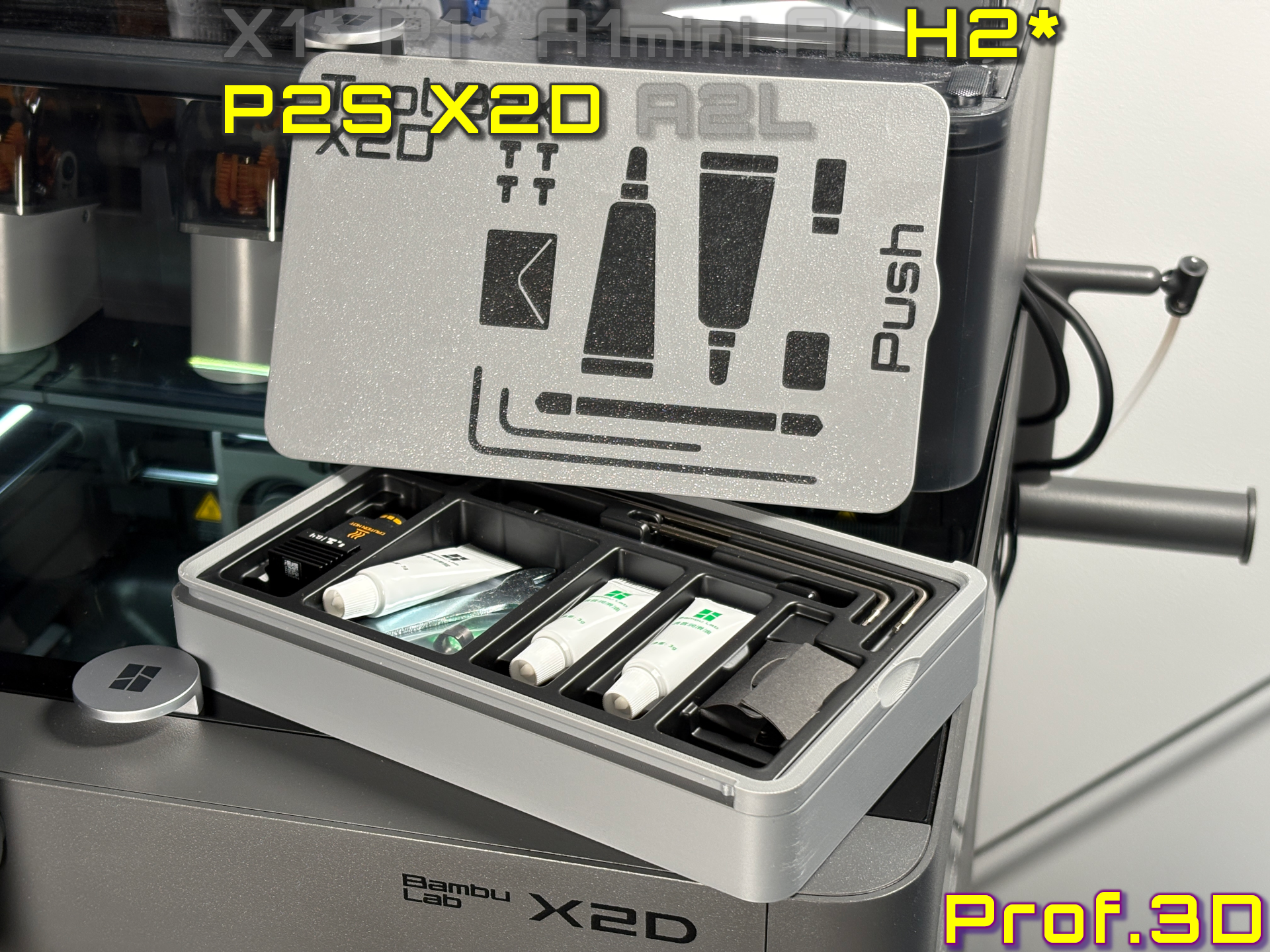 Deep Draw Tool Box ⧸ Accessories Sliding Lid Box