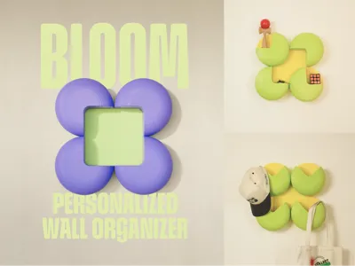 BLOOM Wall Organizer