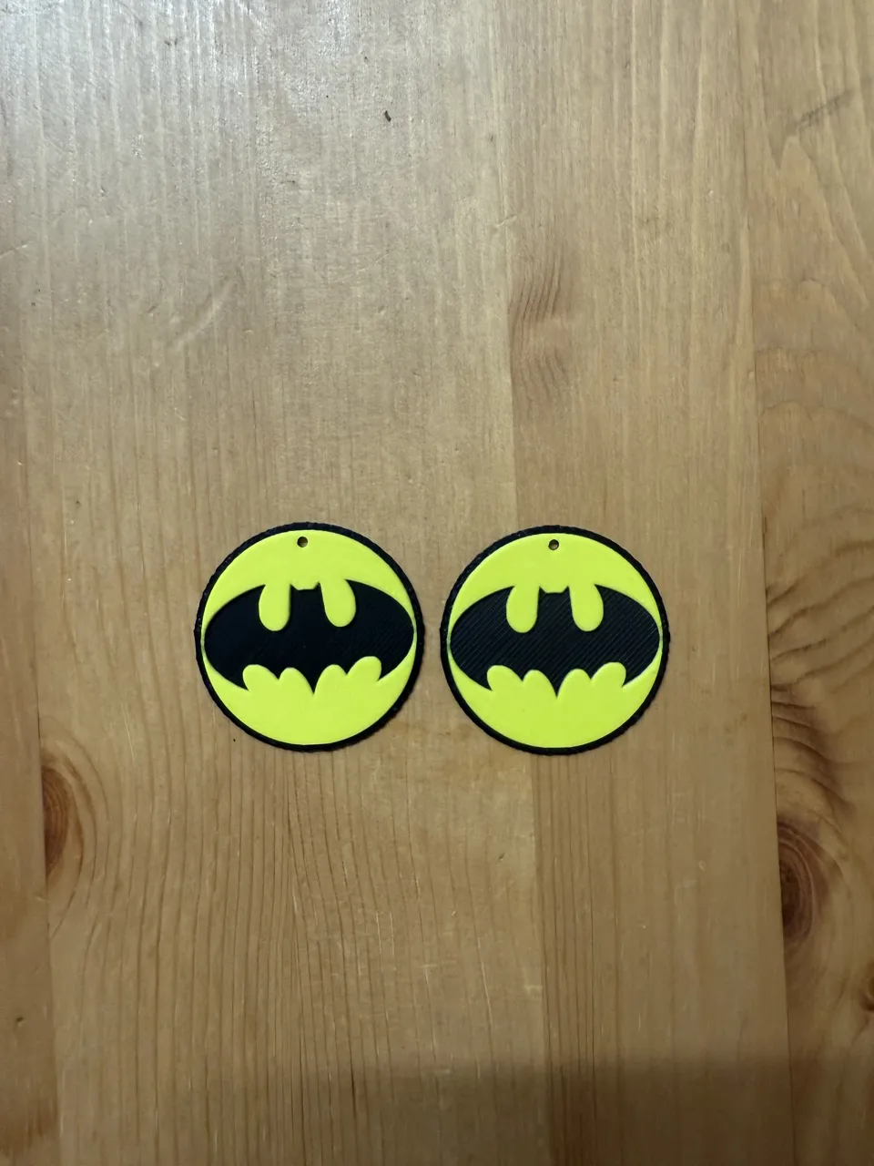 Large Batman Earrings view 2