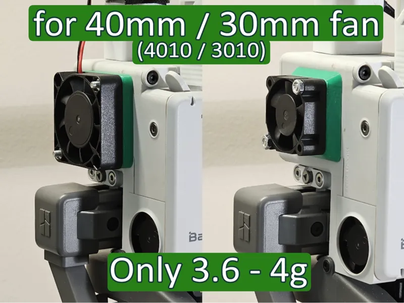 A1/A1 Mini extruder cooler-fan holder