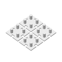 Caps (x4)