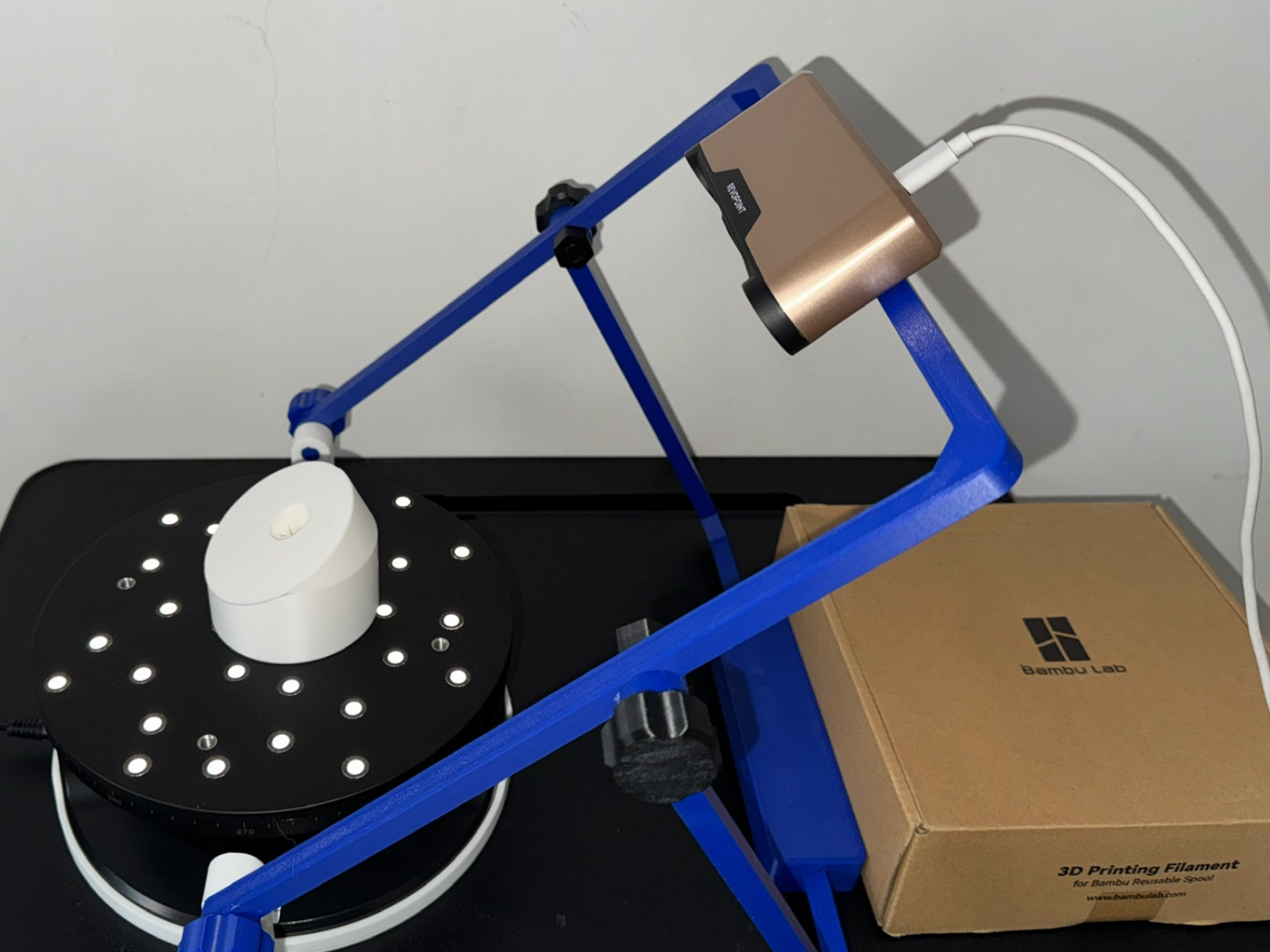 3D扫描仪 环形扫描支架 已适配P2/P1/X1/A1打印机