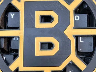 Boston Bruins drink coaster