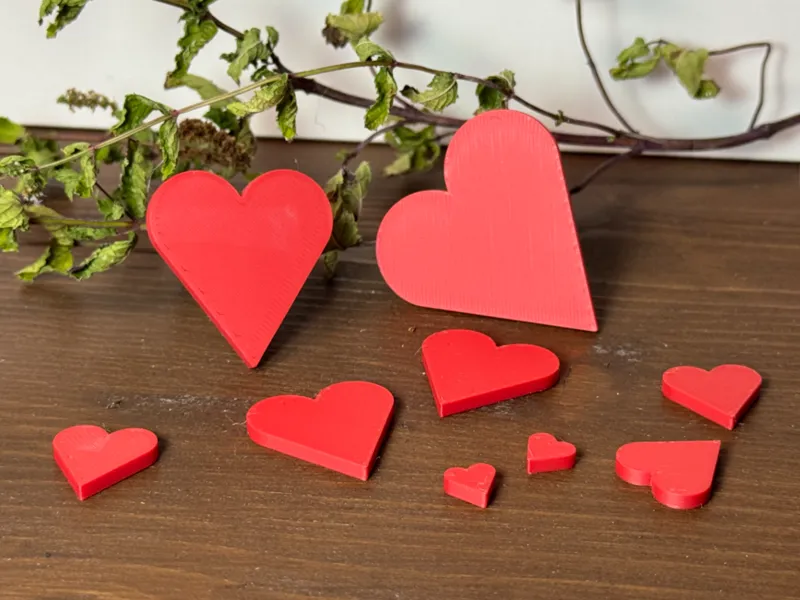 Simple Heart - Different sizes