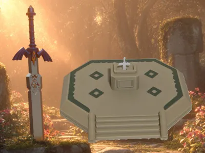 Zelda Master Sword Scene