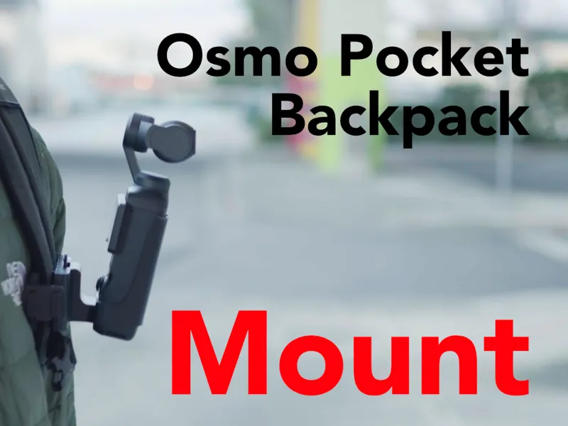 Osmo Pocket 3 Backpack Clip