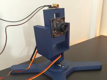 Soporte: Pan-Tilt Camera Turret for 9g Servos (SG90) — vista de referencia 4