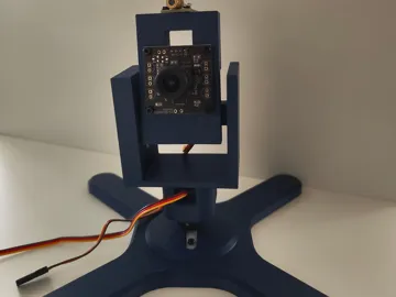 Soporte: Pan-Tilt Camera Turret for 9g Servos (SG90) — vista de referencia 3