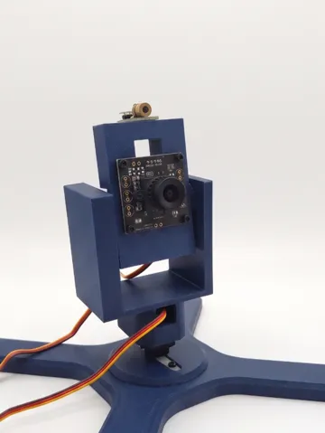 Soporte: Pan-Tilt Camera Turret for 9g Servos (SG90) — vista de referencia 2