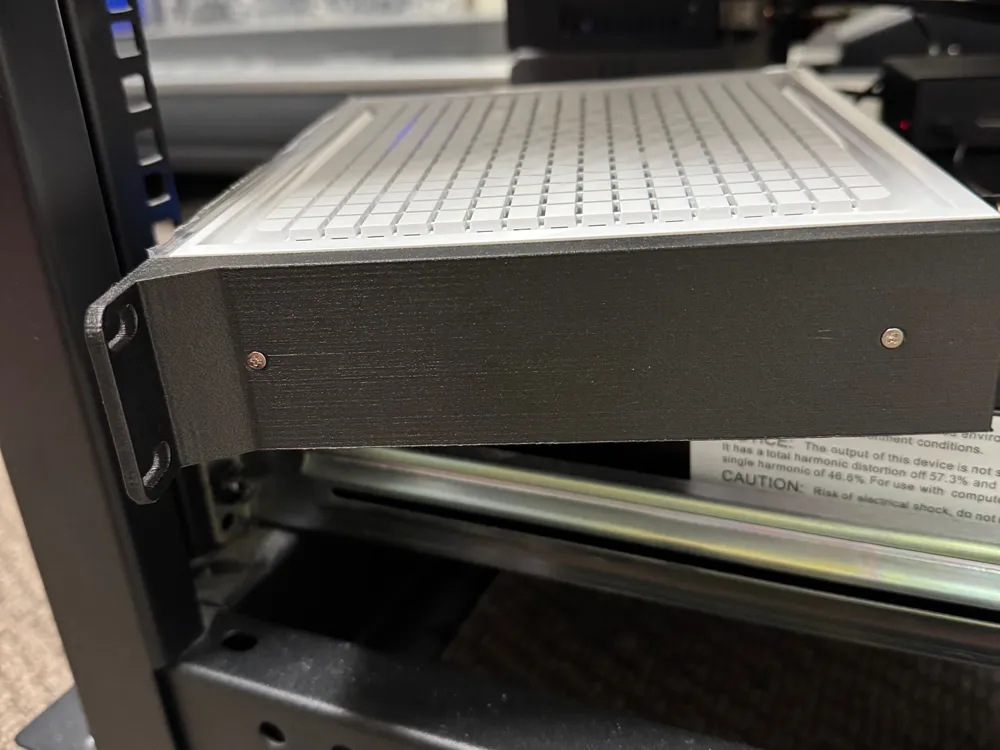 Hitron CODA56 cable modem rack mount - Free 3D Print Model - MakerWorld