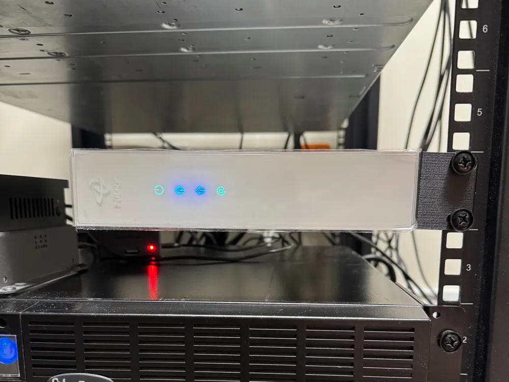 Hitron CODA56 cable modem rack mount - Free 3D Print Model - MakerWorld