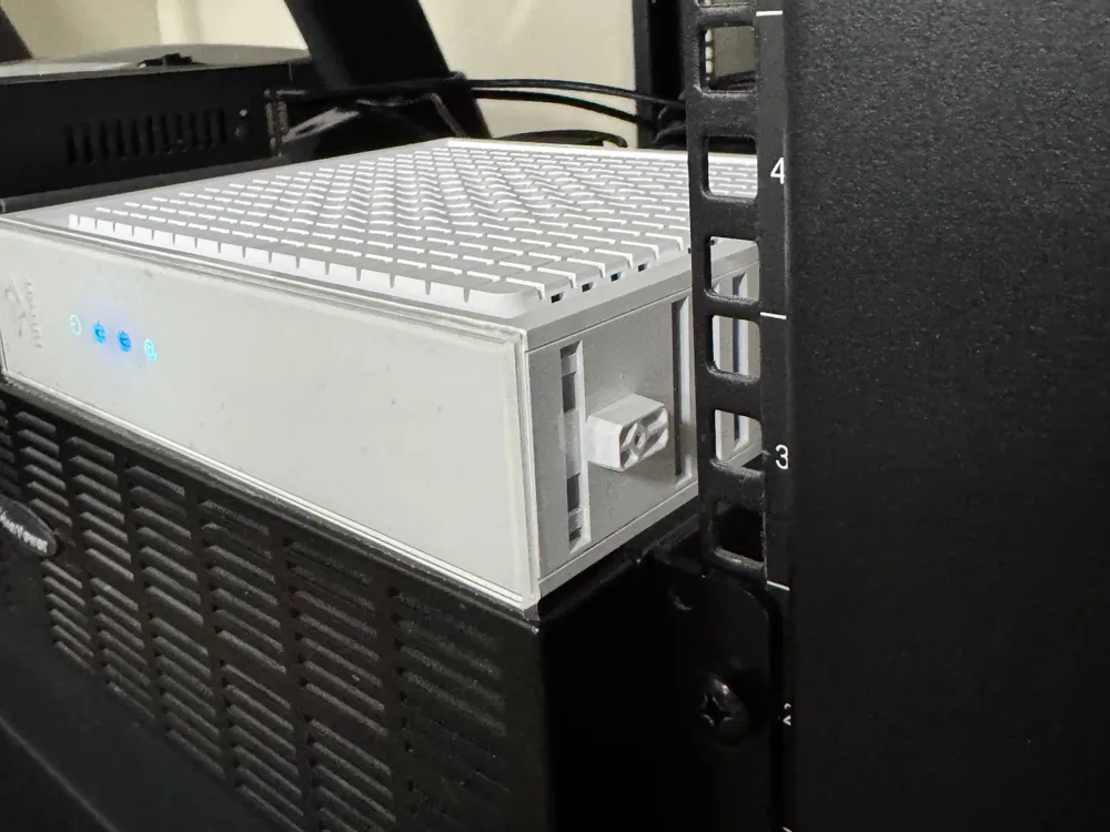 Hitron CODA56 cable modem rack mount - Free 3D Print Model - MakerWorld