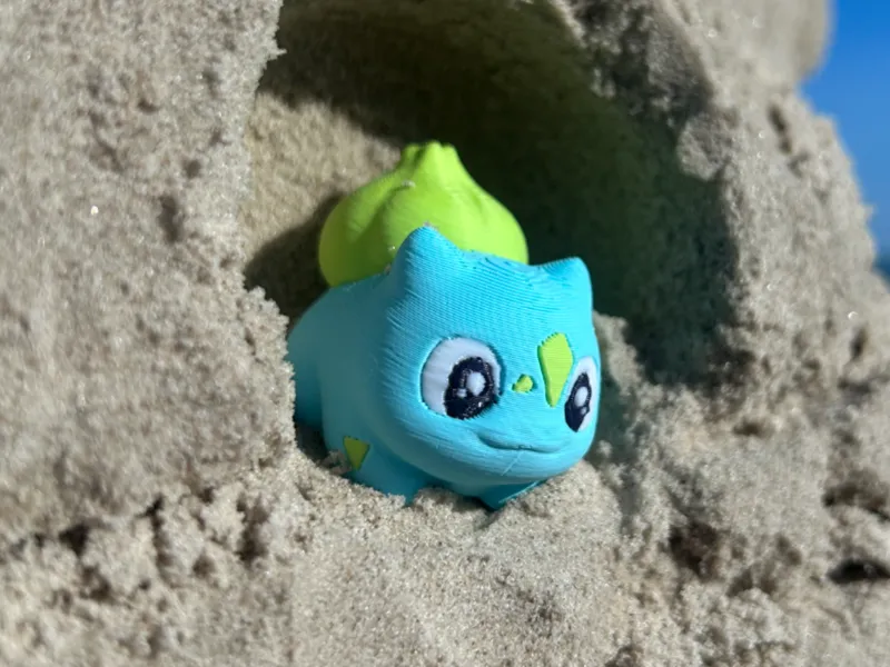Gumdrop Bulbasaur -  HyBee3D
