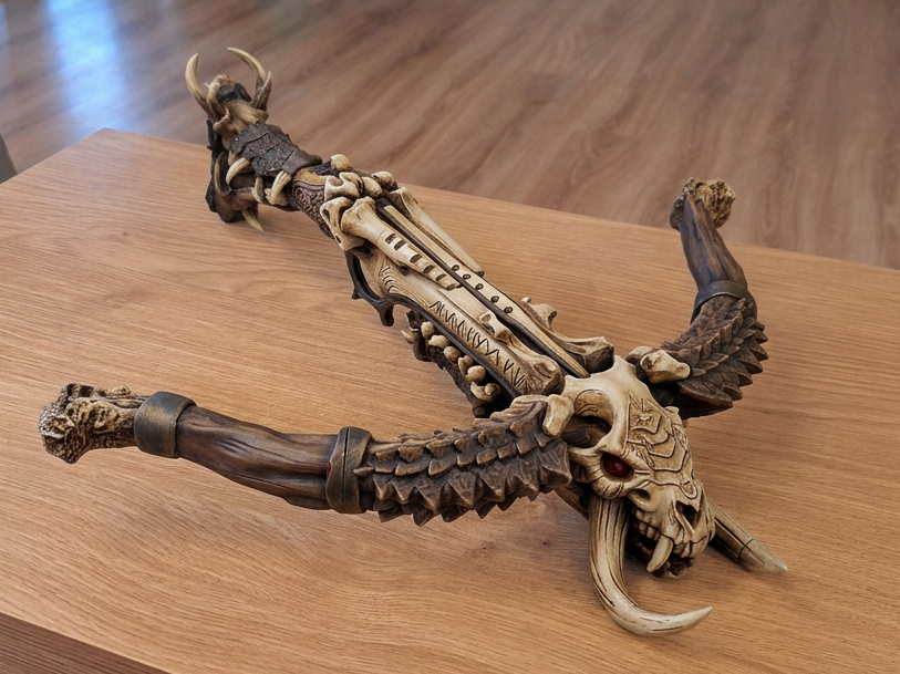 Waffe - Armbrust Uralter Jäger [MH - Nergigante] 3D model by Ogi3D