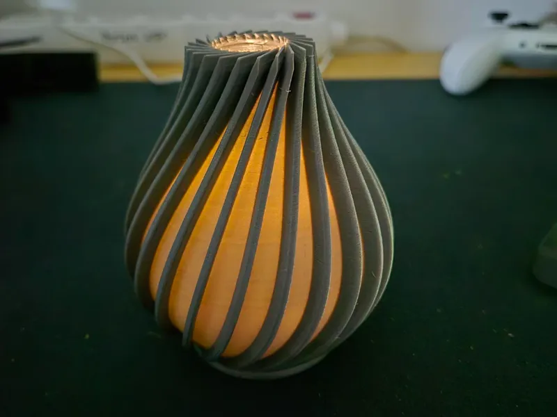 Cozy Spiral Lamp