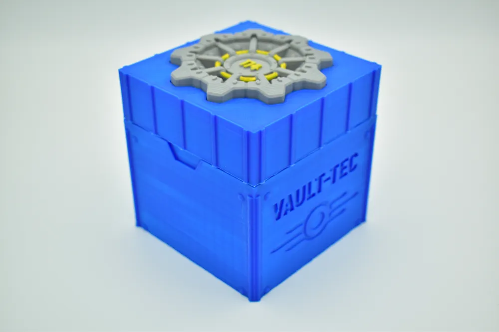 Magic the Gathering: EDH Fallout Vault Box - Free 3D Print Model ...