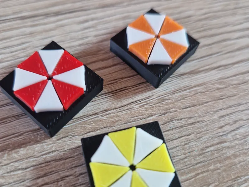 Resident Evil 1 - Boardgame - Unexplored Token