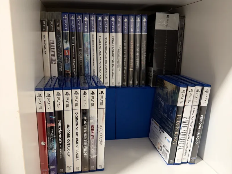 Soporte para IKEA Kallax – Juegos PS3 / PS4 / PS5