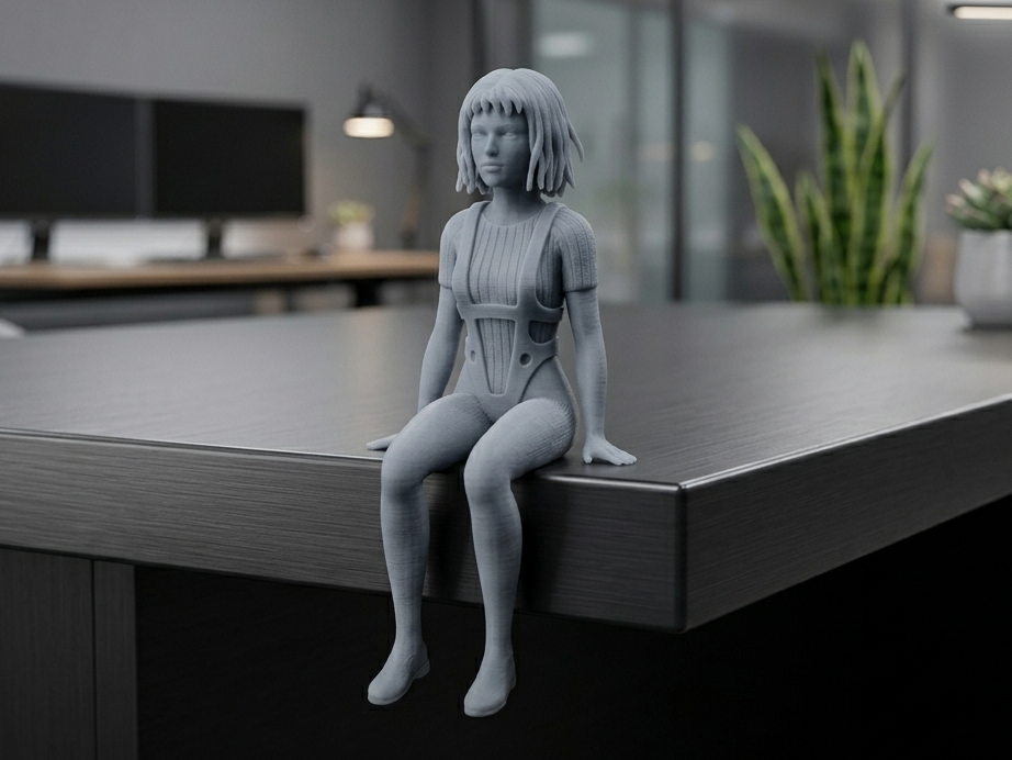 Leeloo The Fifth Element Anime Shelf Sitter Buddy