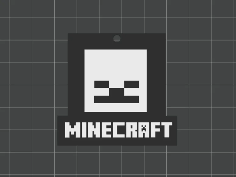 Llavero Esqueleto Minecraft
