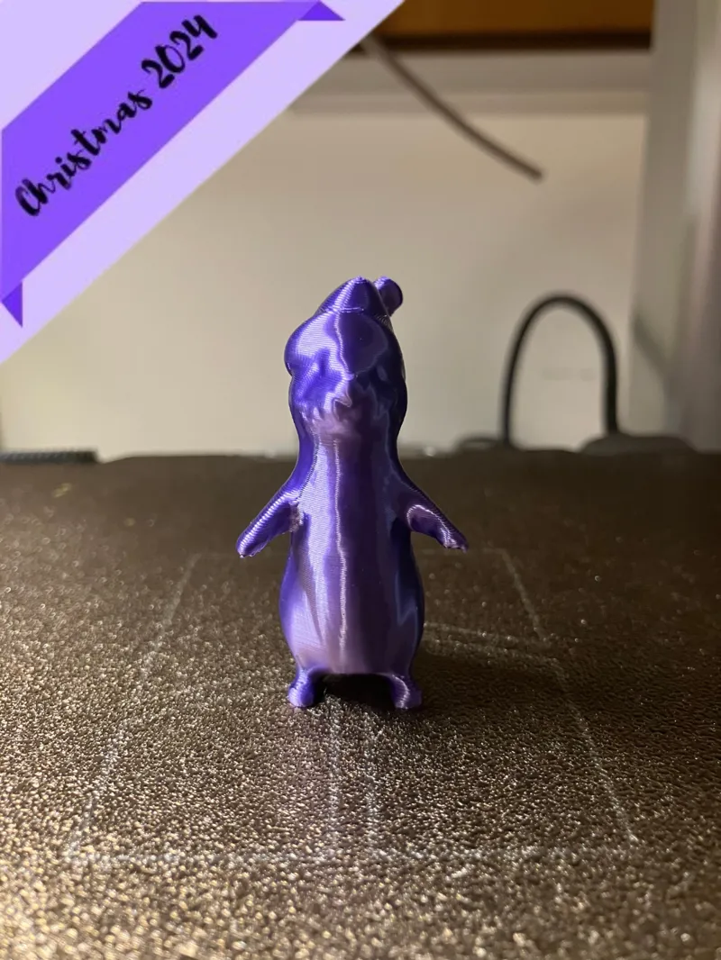 Miniature Christmas Otter: Cute and Festive