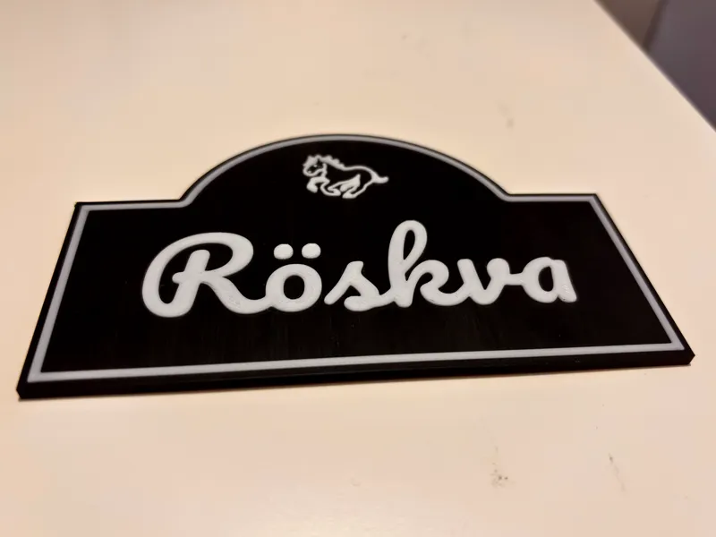 Custom Horse Name Tag – Fully Personalizable