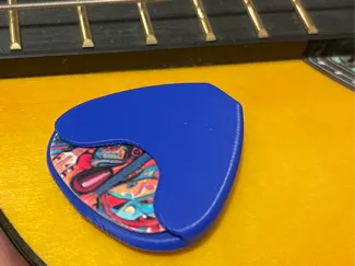 Porta plettro per chitarra