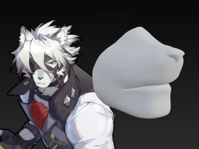 Zenless Zone Zero Lycaon cosplay mask