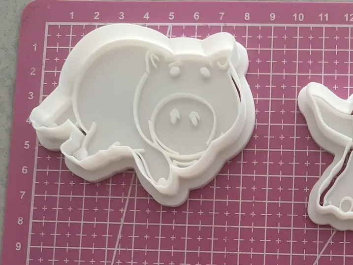 hamm and rex from toy story cookie cutters