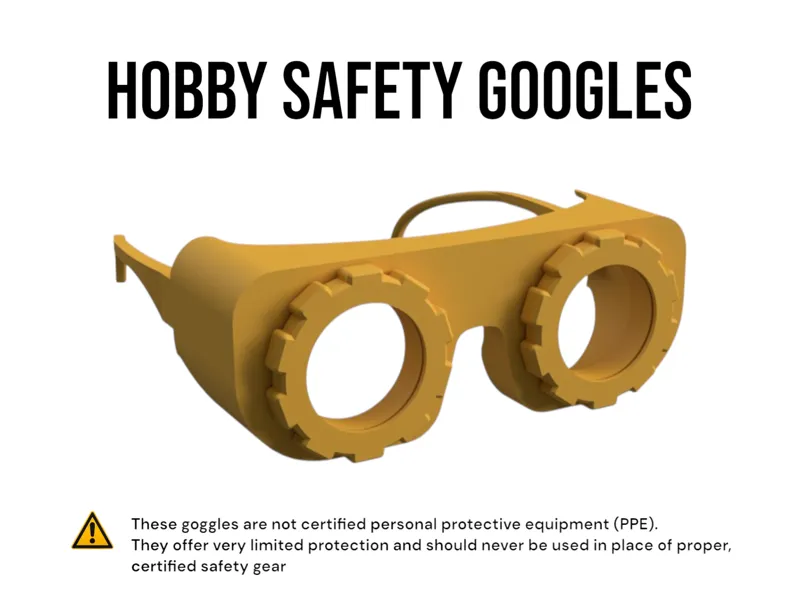 Hobby Safety Googles