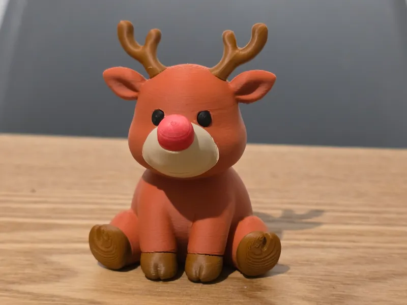 Rudolph - No AMS - Christmas Desk Buddy