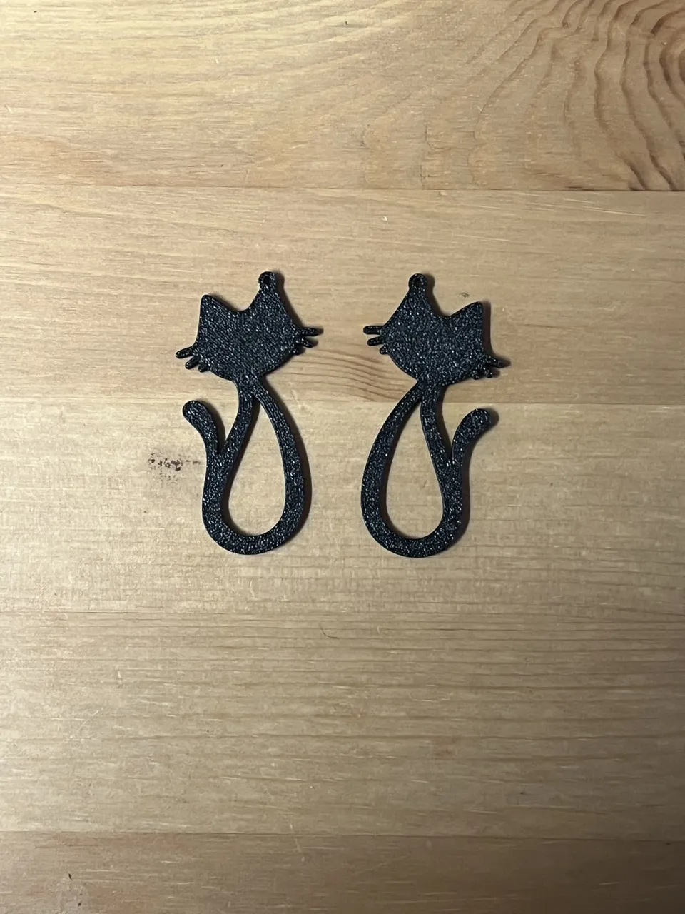 cat earrings view 2