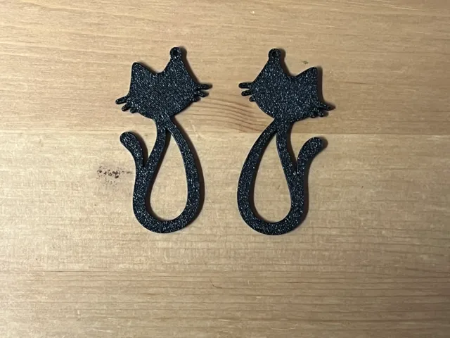 cat earrings
