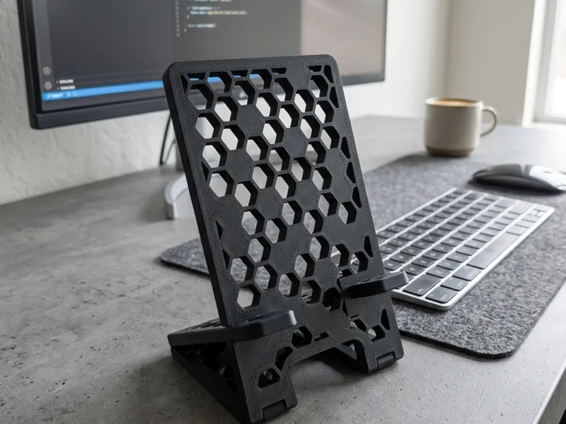 Smartphone Halter faltbar print in place