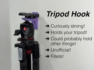 Tripod hook / hanger