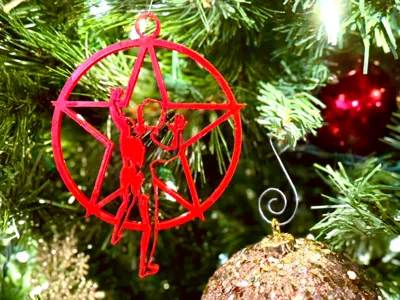 RUSH Starman Christmas Ornament