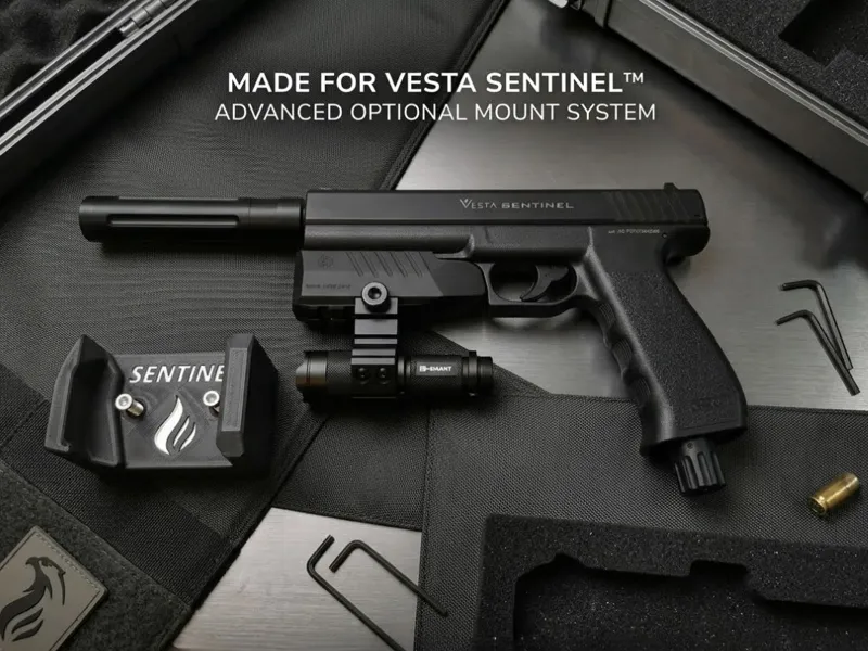 Vesta Sentinel (PDW50) Wall Mount with Riser