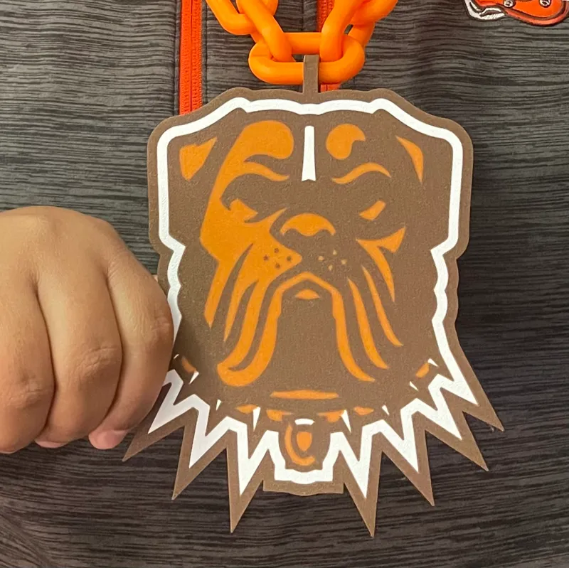 Browns Dawg Pound Pendant (LED Compatible)