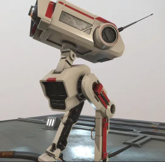 Star Wars Jedi Fallen Order BD-1 Droid Card Kit - Free 3D Print Model ...