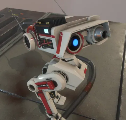 Star Wars Jedi Fallen Order BD-1 Droid Card Kit - Free 3D Print Model ...