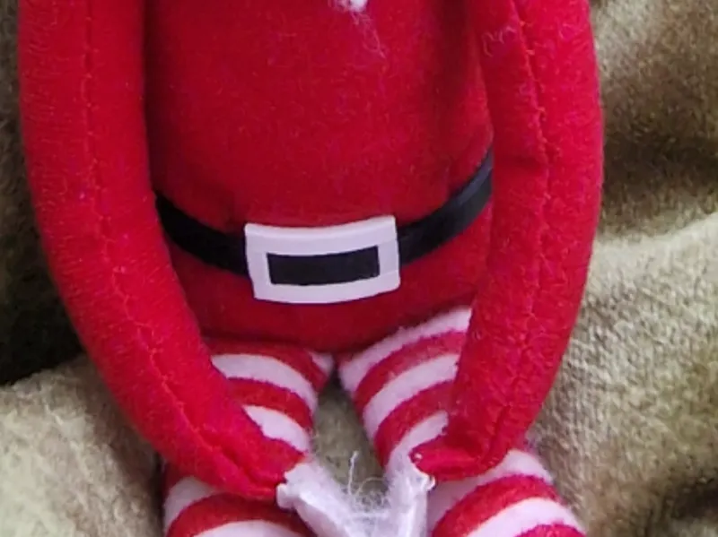 Cinturón para elfo navideño