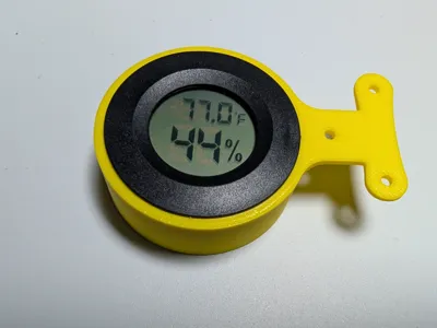 Hygrometer door mount for flsun t1