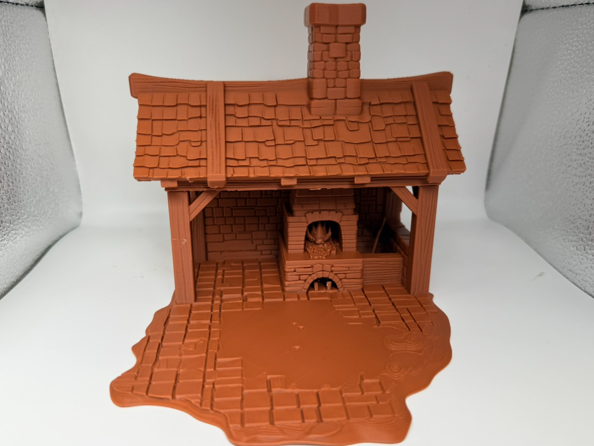Medieval Blacksmith Forge - D&D RPG Terrain